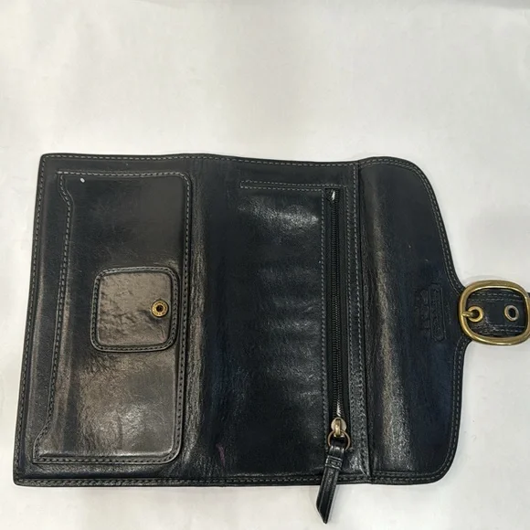 BLACK COACH FULL SiZE WALET - Picture 7 of 7